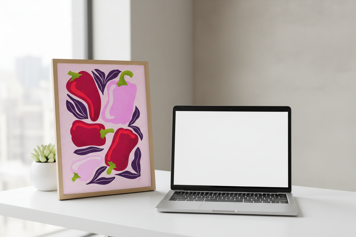 Pepper Parade Print