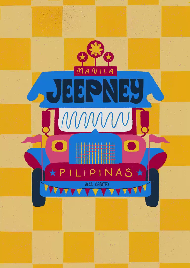 Creation of Jeepney Art Print